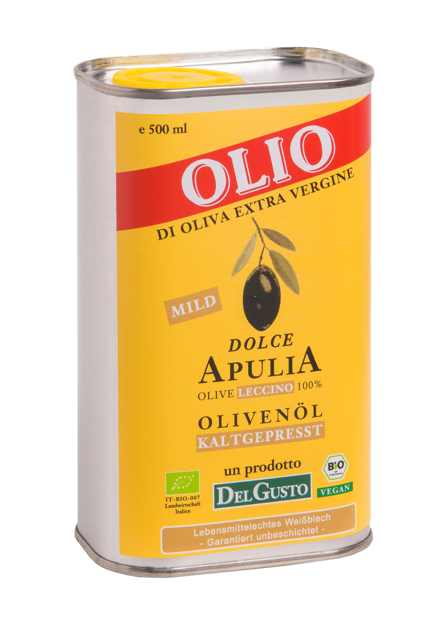 DOLCE Olivenöl - Bio-Vegan