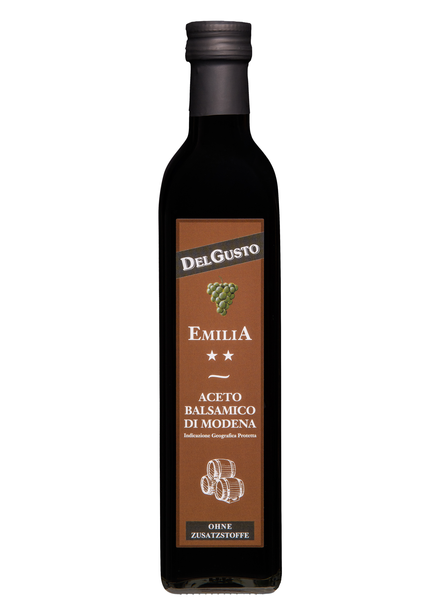 DUE STELLE Aceto Balsamico di Modena I.G.P. 2 Jahre barrique - Bio-Vegan