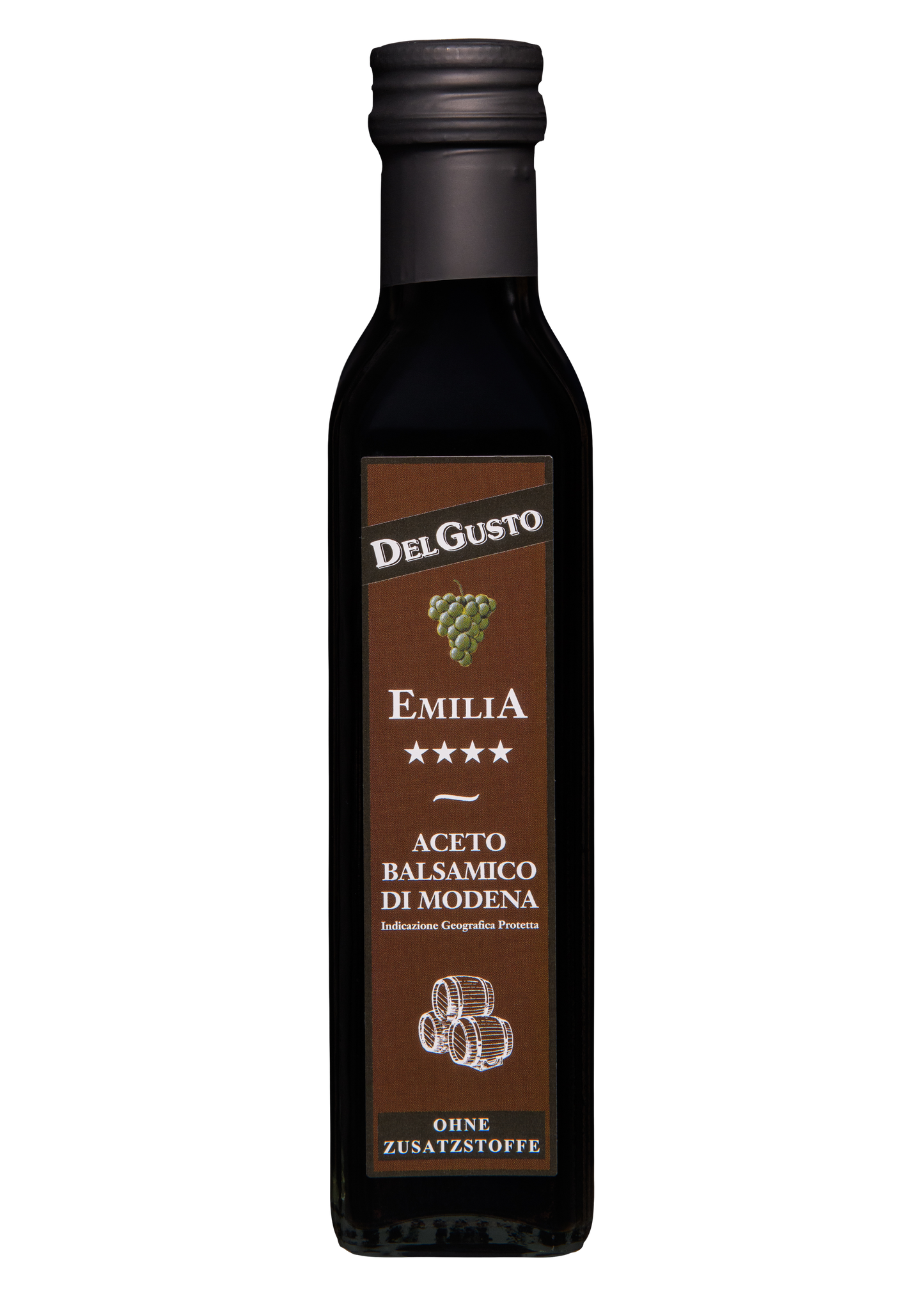 QUATRO STELLE Aceto Balsamico di Modena I.G.P. 4 Jahre barrique - Bio-Vegan