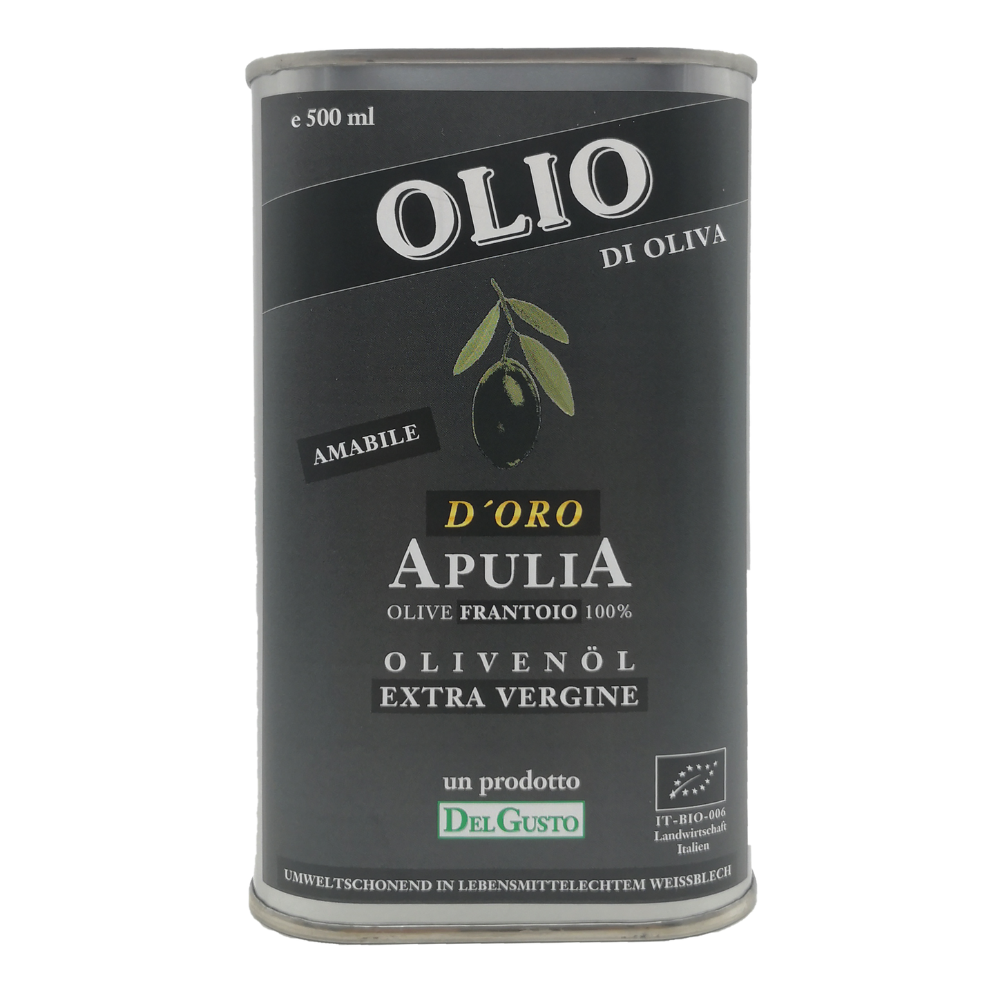 D´ORO Olivenöl - Bio-Vegan