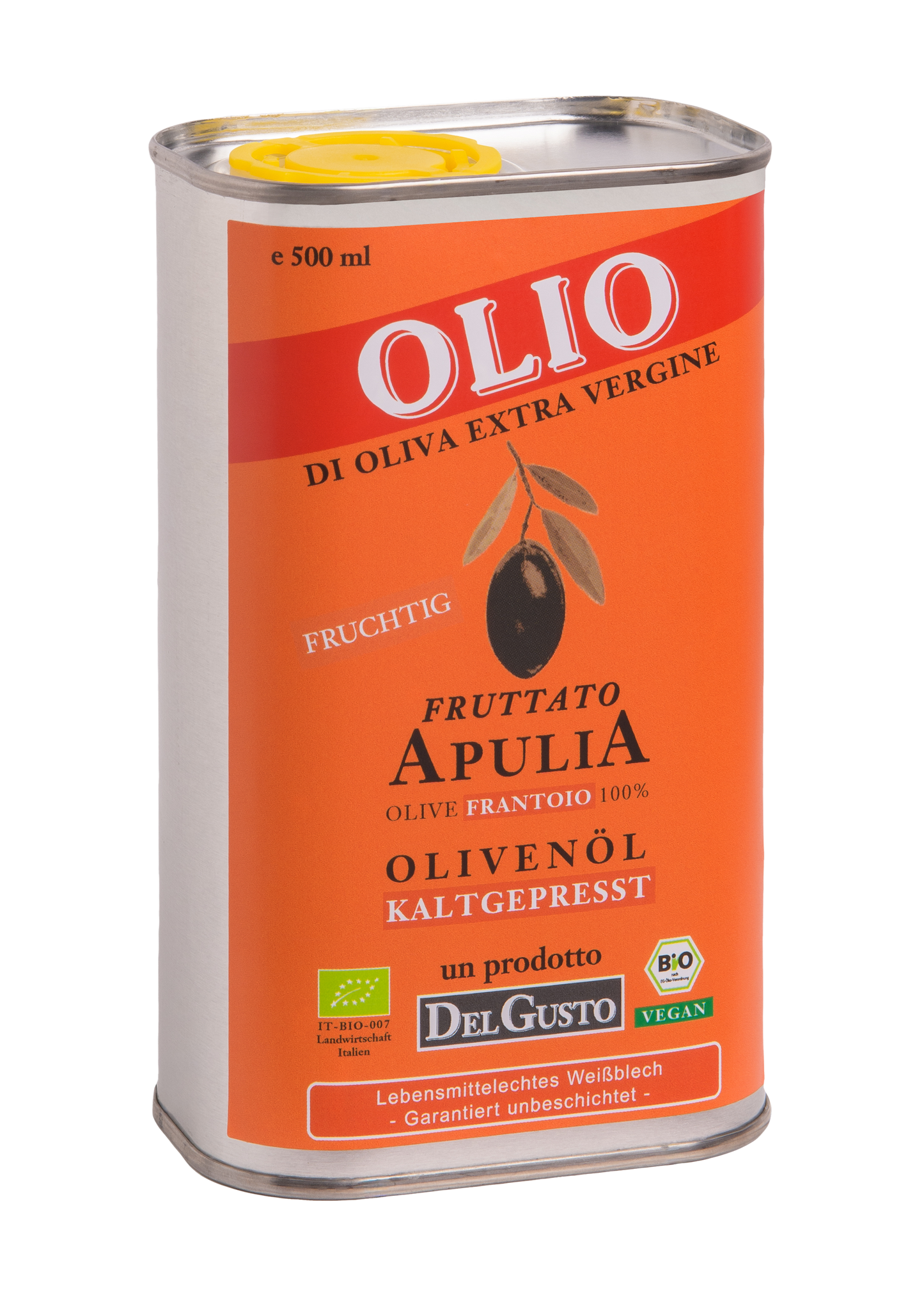 FRUTTATO Olivenöl - Bio-Vegan