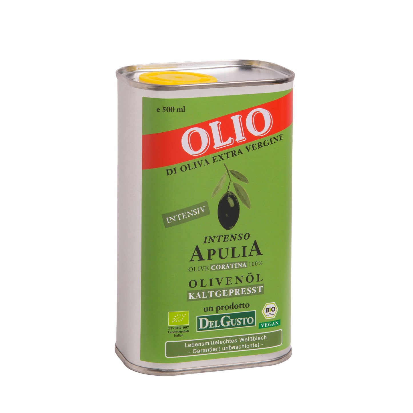 INTENSO Olivenöl - Bio-Vegan