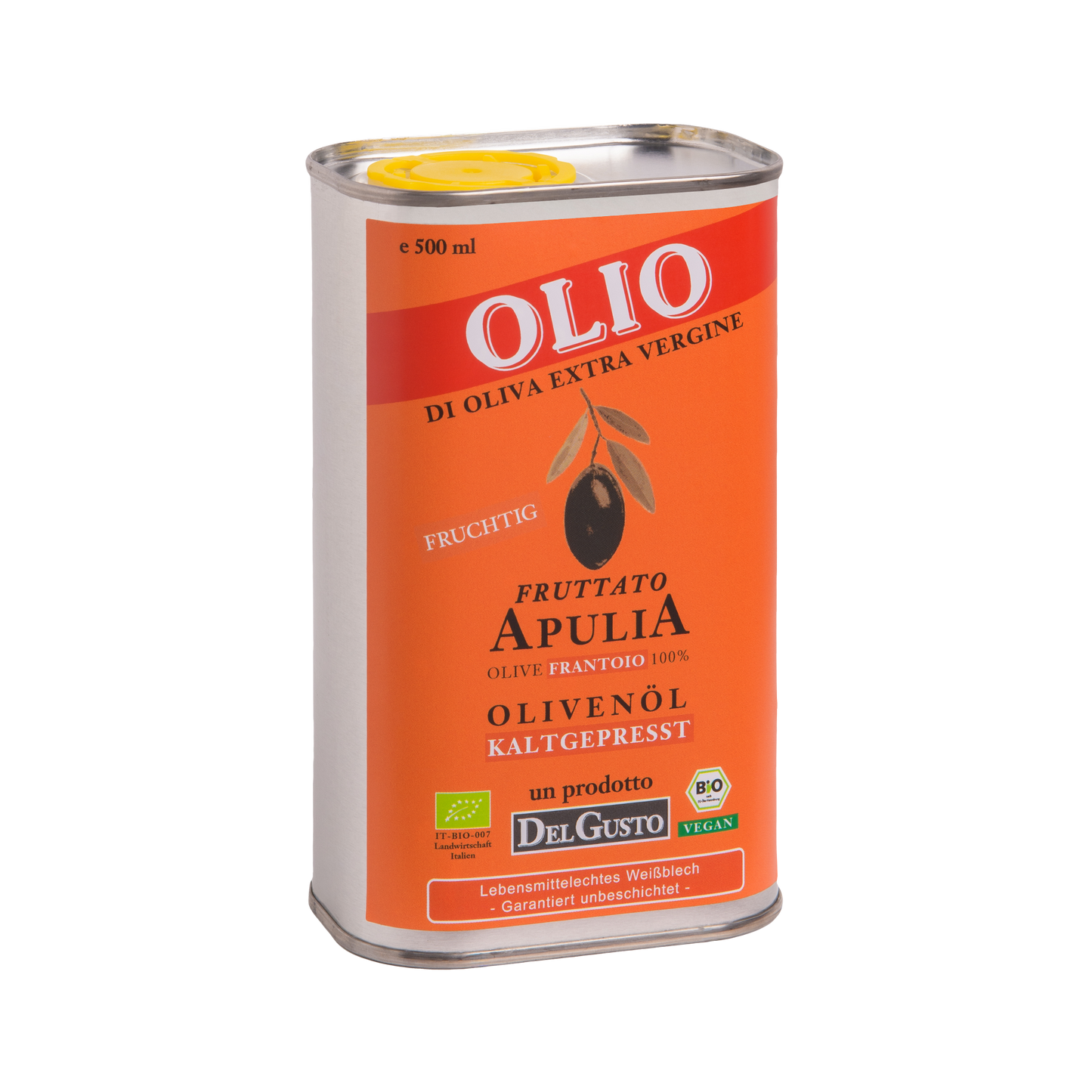 FRUTTATO Olivenöl - Bio-Vegan