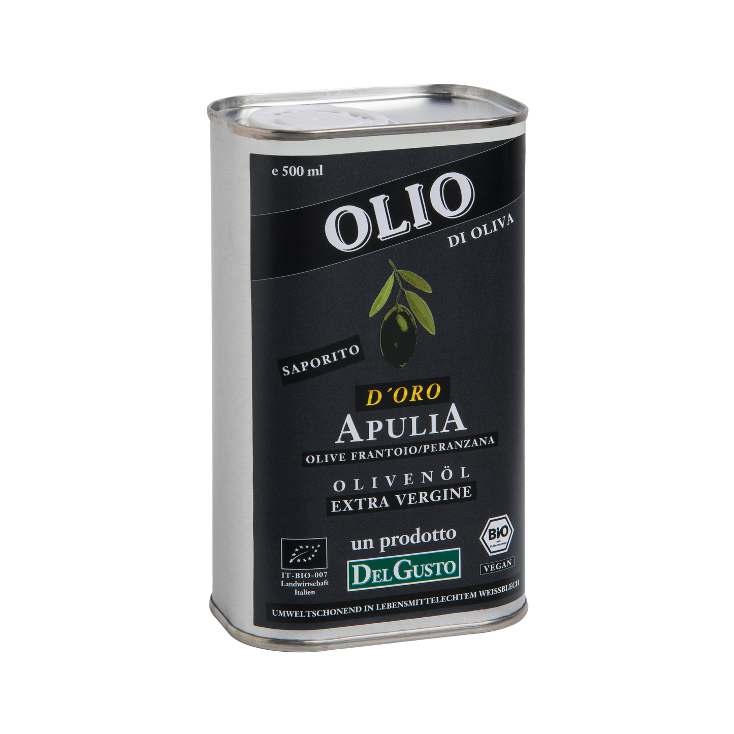 D´ORO Olivenöl - Bio-Vegan