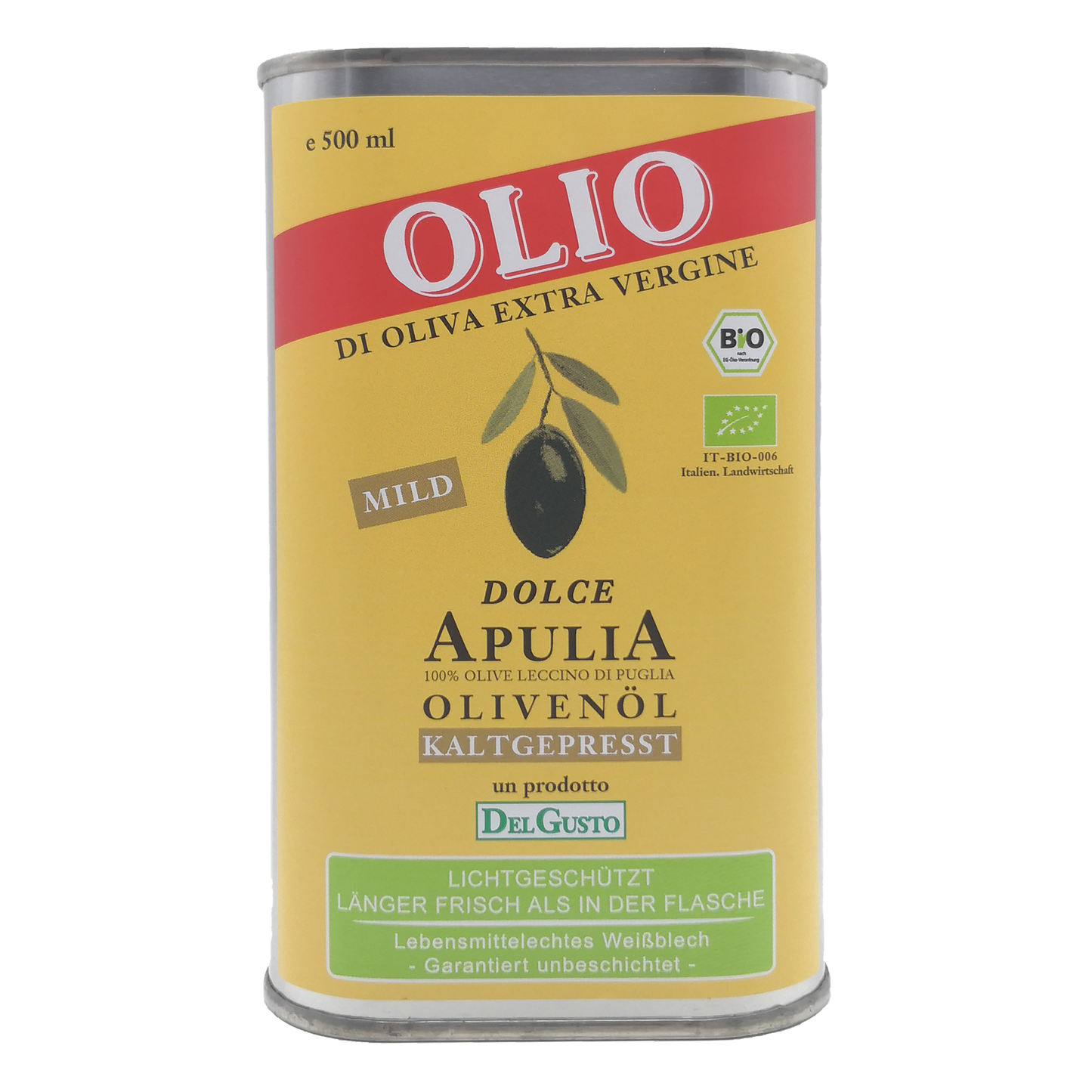 DOLCE Olivenöl - Bio-Vegan