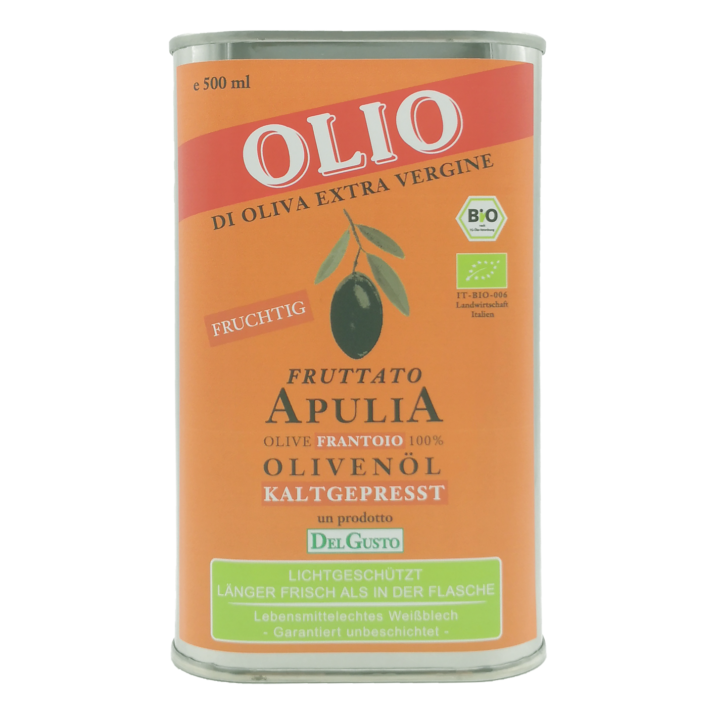 FRUTTATO Olivenöl - Bio-Vegan